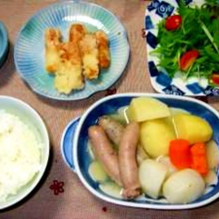 今日の晩御飯 スピードクッキング ポトフ レシピ 作り方 By 横浜の浜っ子 楽天レシピ 今日の晩御飯 スピードクッキング ポトフ レシピ 作り方 By 横浜の浜っ子 楽天レシピ